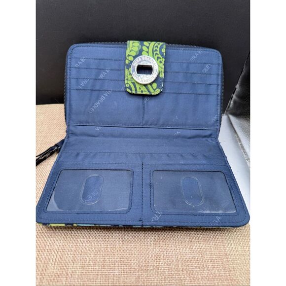 Vera Bradley Turn Key and Zip around Wallet Caribbean Sea Design - Picture 5 of 9